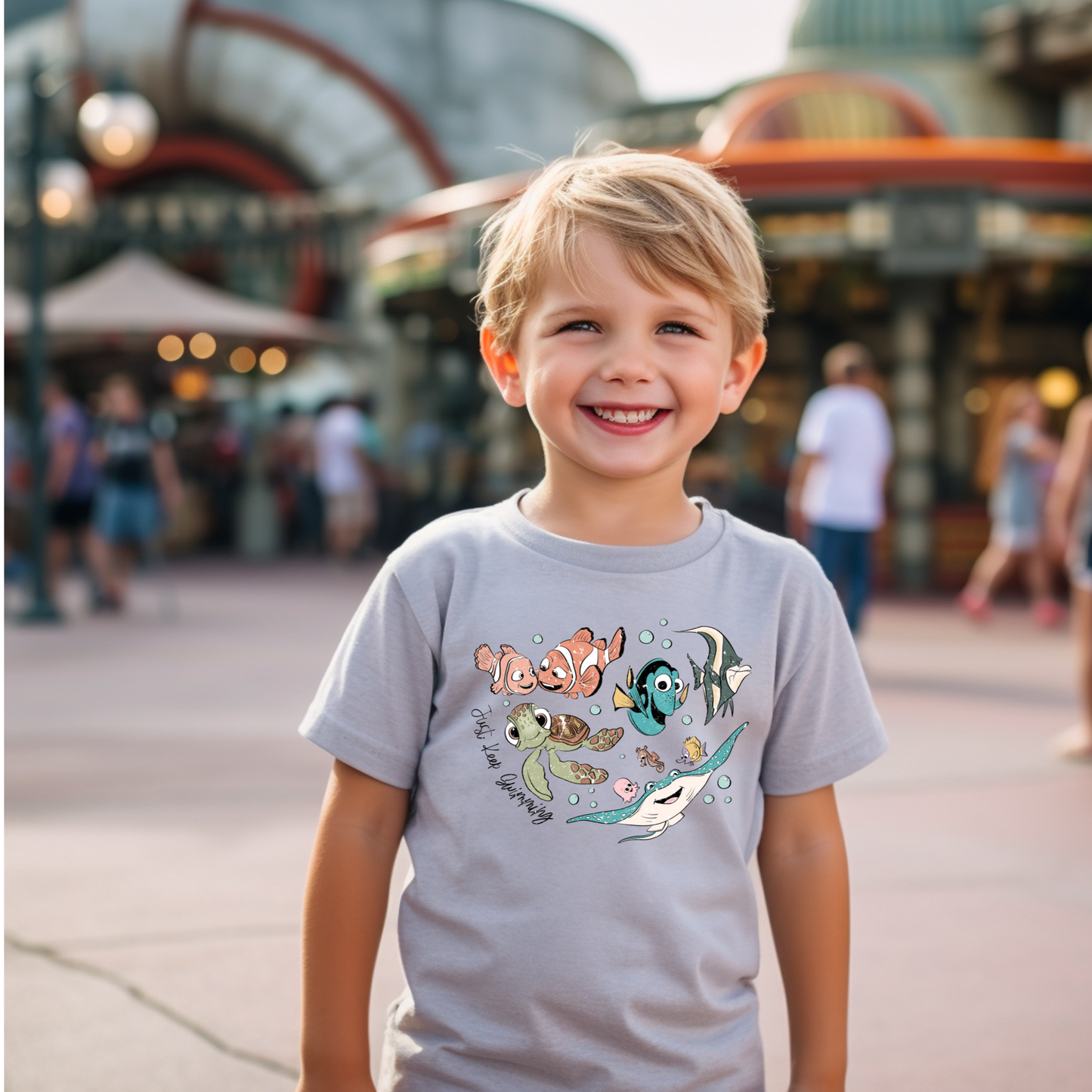 Keep Swimming Shirt for Kids