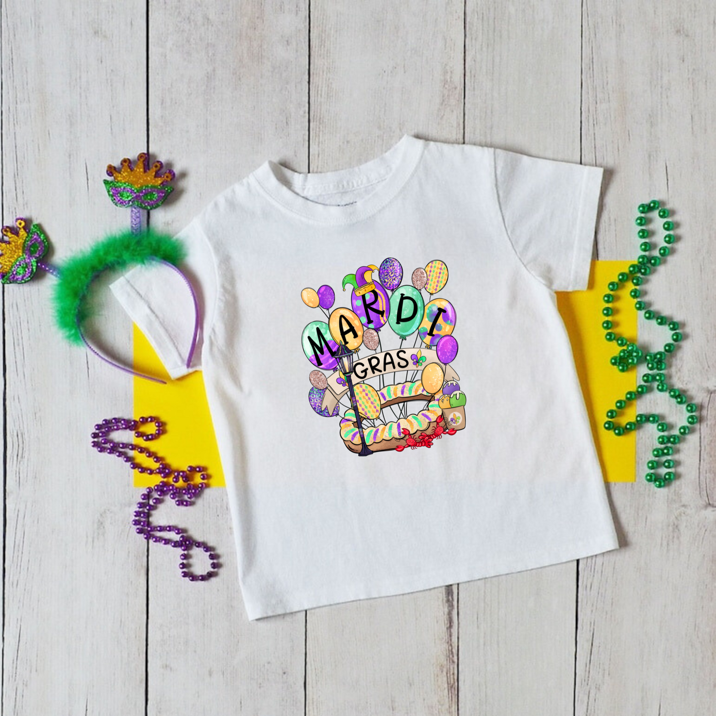 Cute Mardi Gras Shirt for Kids