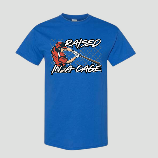 Raised In A Cage  | Baseball Shirt for Boys and Men