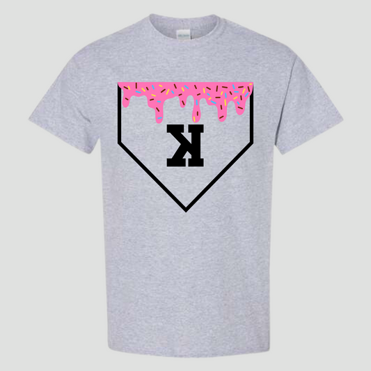 Ice Cream Strikeout  | Baseball Shirt for Boys and Men