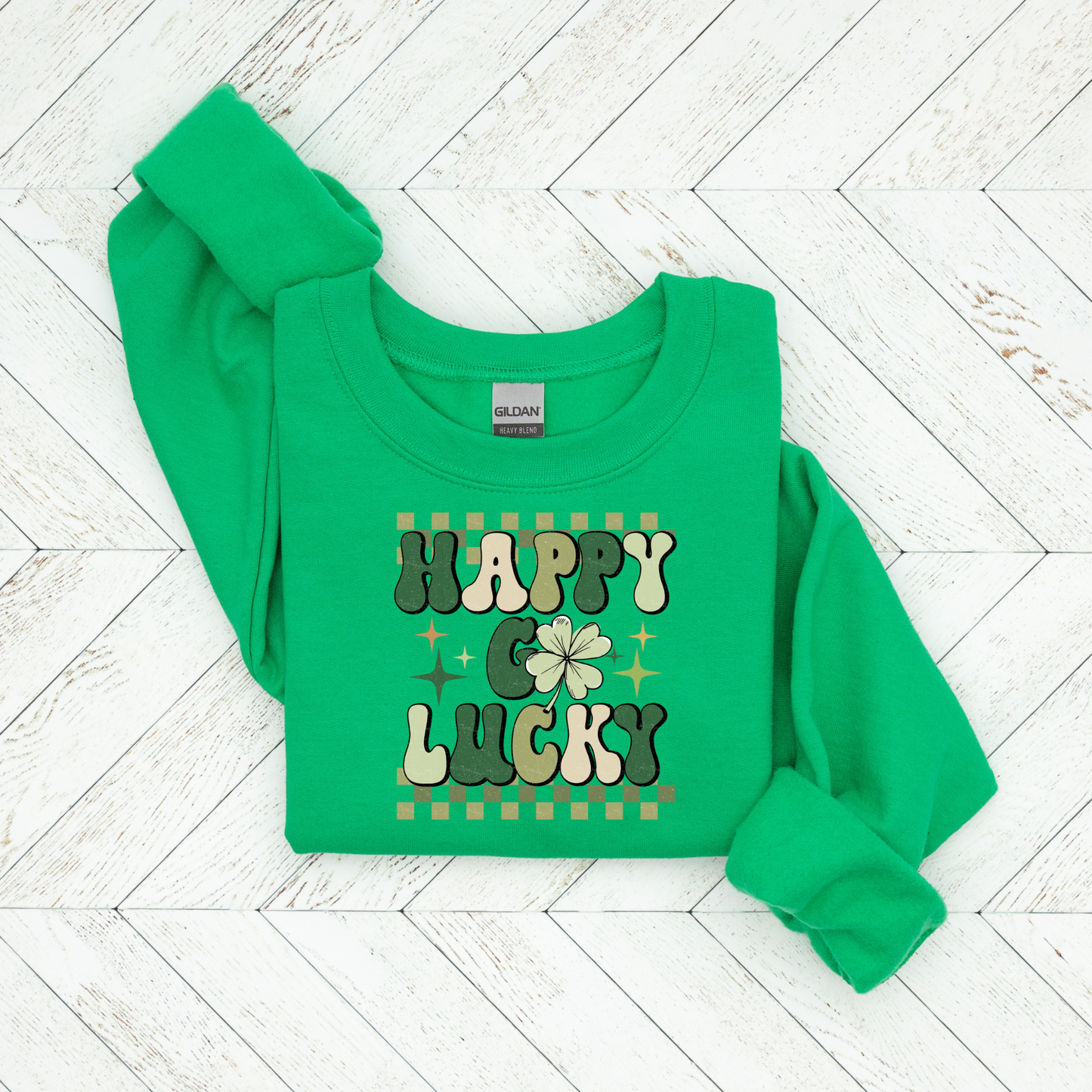 Happy Go Lucky St. Patrick's Day Sweatshirt