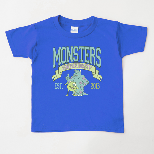 Monster College Shirt for Kids