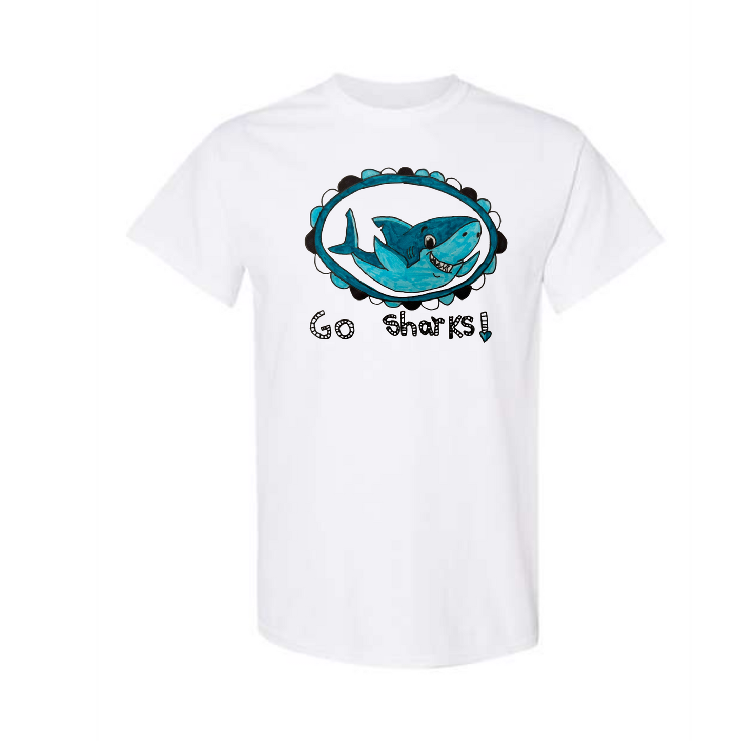 Sharks Drawing Winner 2025 Shirt