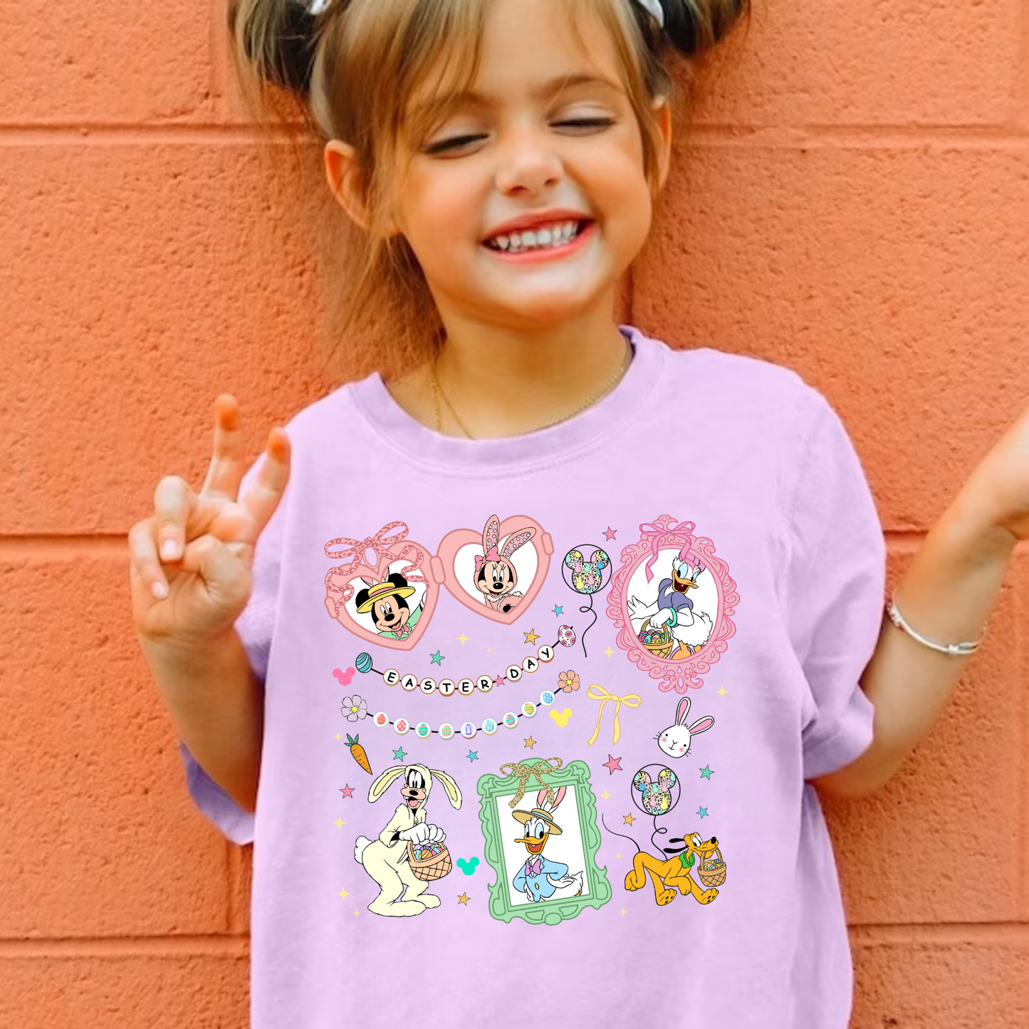 Easter Bow Collage Shirt