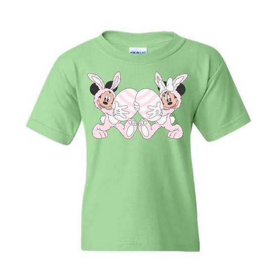 Easter Pink Mouse Bunny Shirt