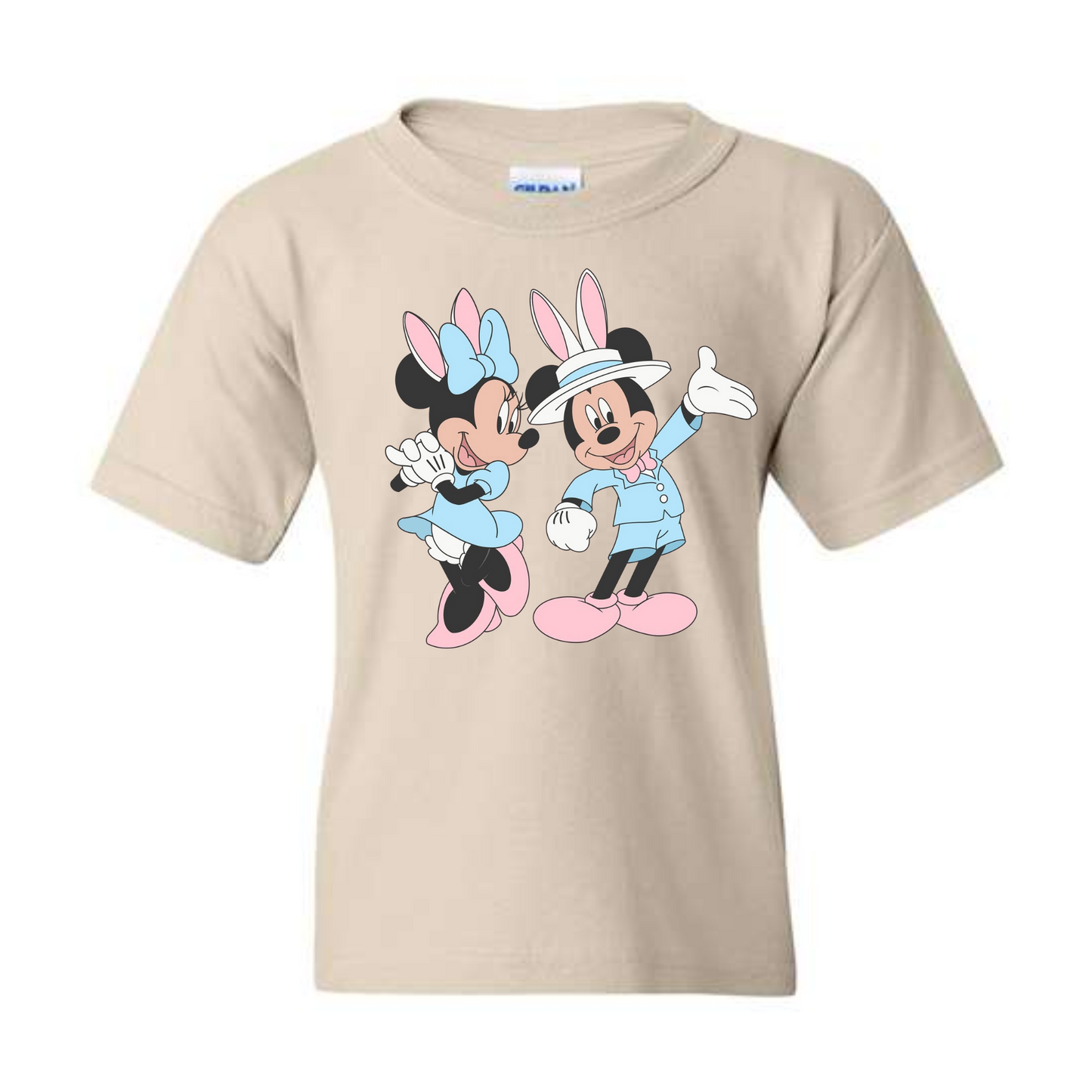 Easter Blue and Pink Mouse Shirt