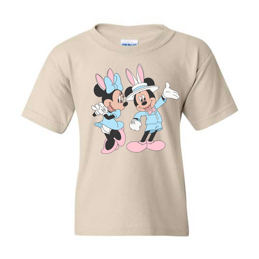 Easter Blue and Pink Mouse Shirt