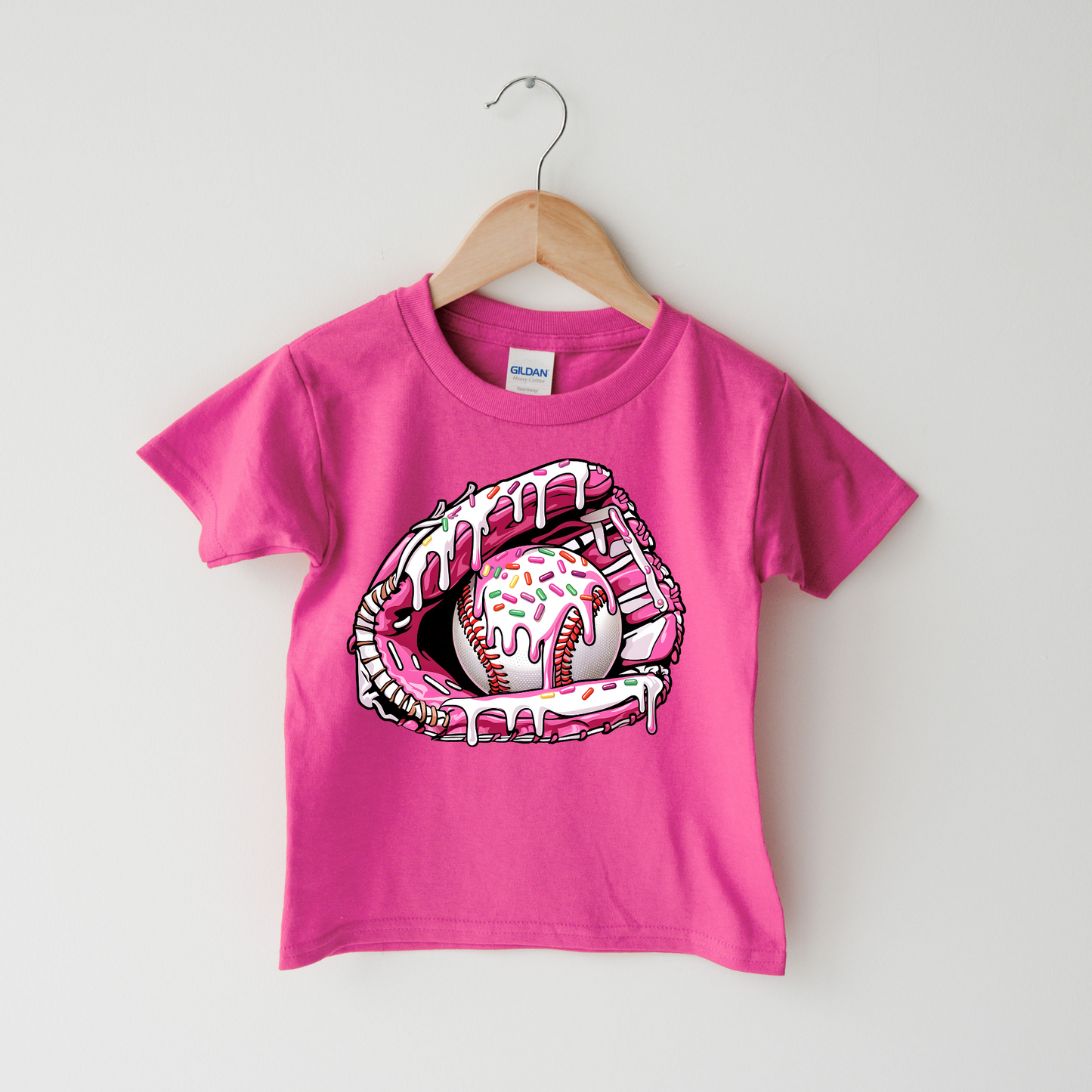 Baseball Sister Drip Shirt for Kids