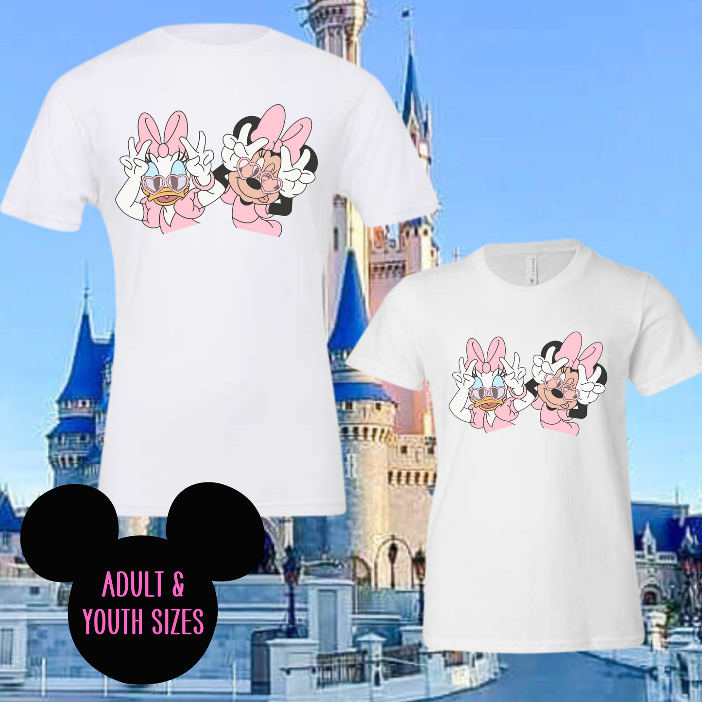 Mouse & Duck BFF Shirt for Adults and Youth