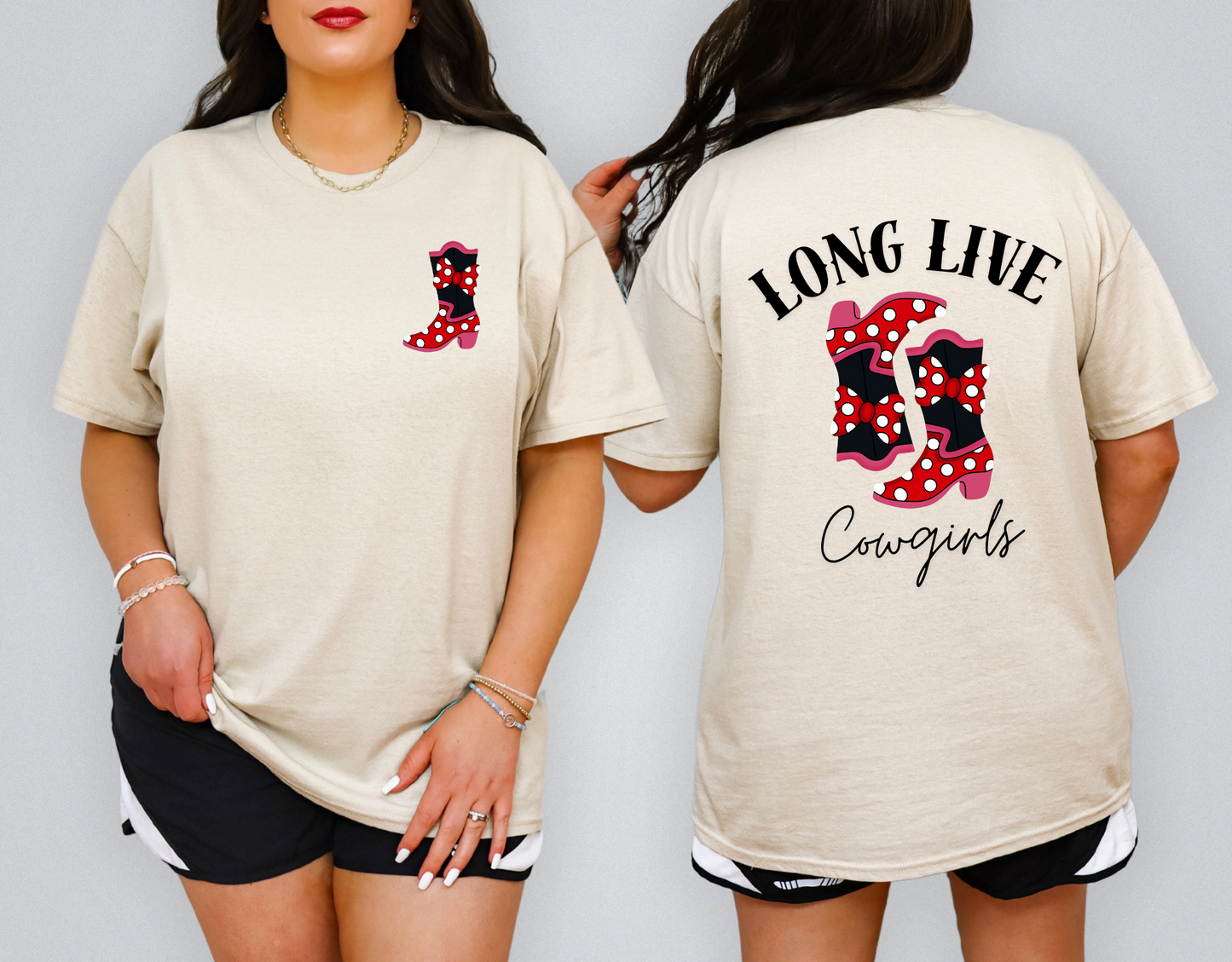 Mouse Cowgirl Boots Shirt