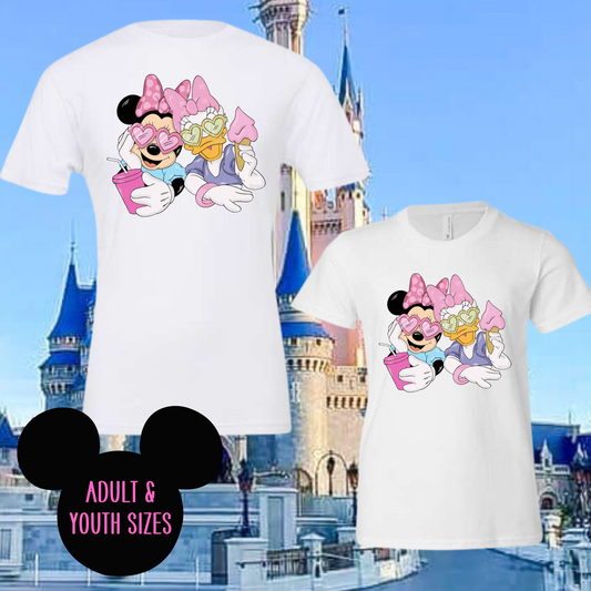 Mouse & Duck BFF Shirt for Adults and Youth