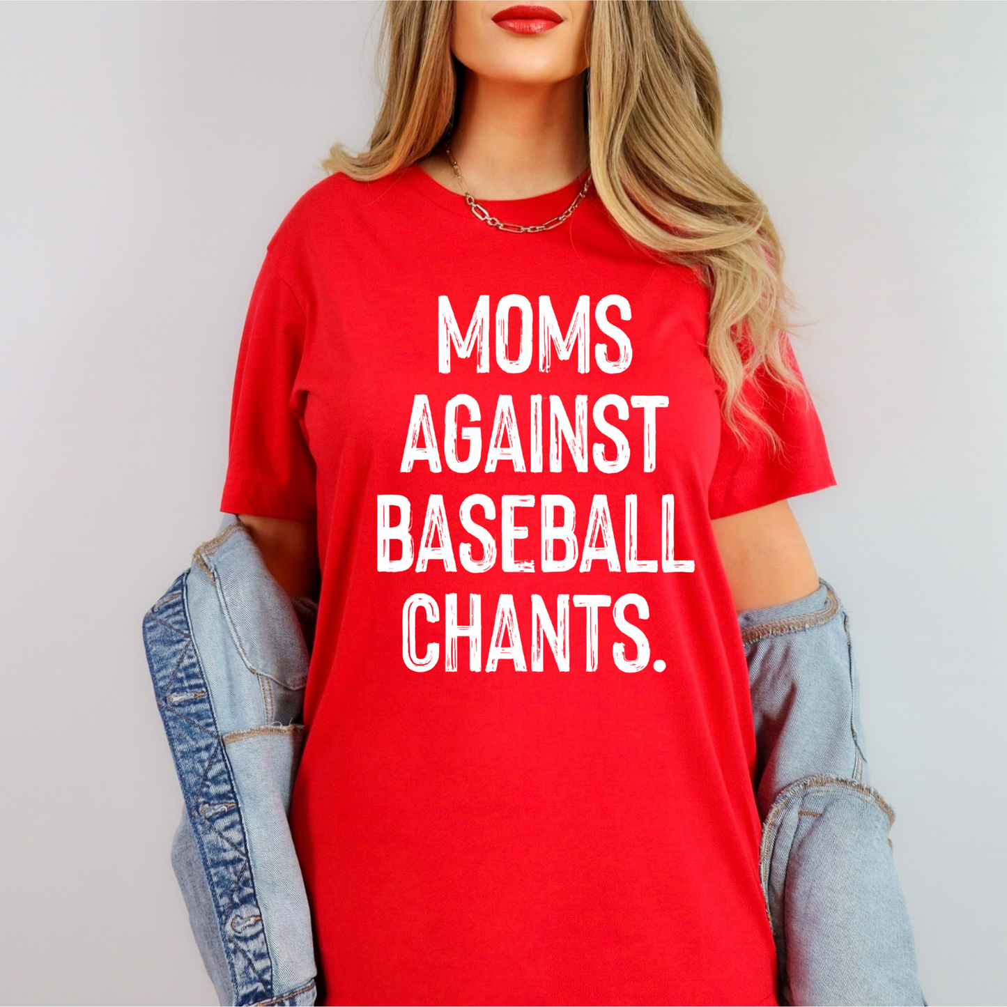 Moms Against Baseball Chants Shirt