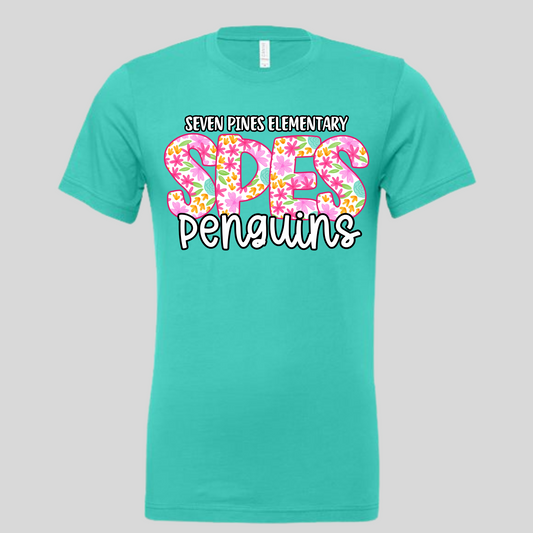 Seven Pines Elementary School Shirt Design 3