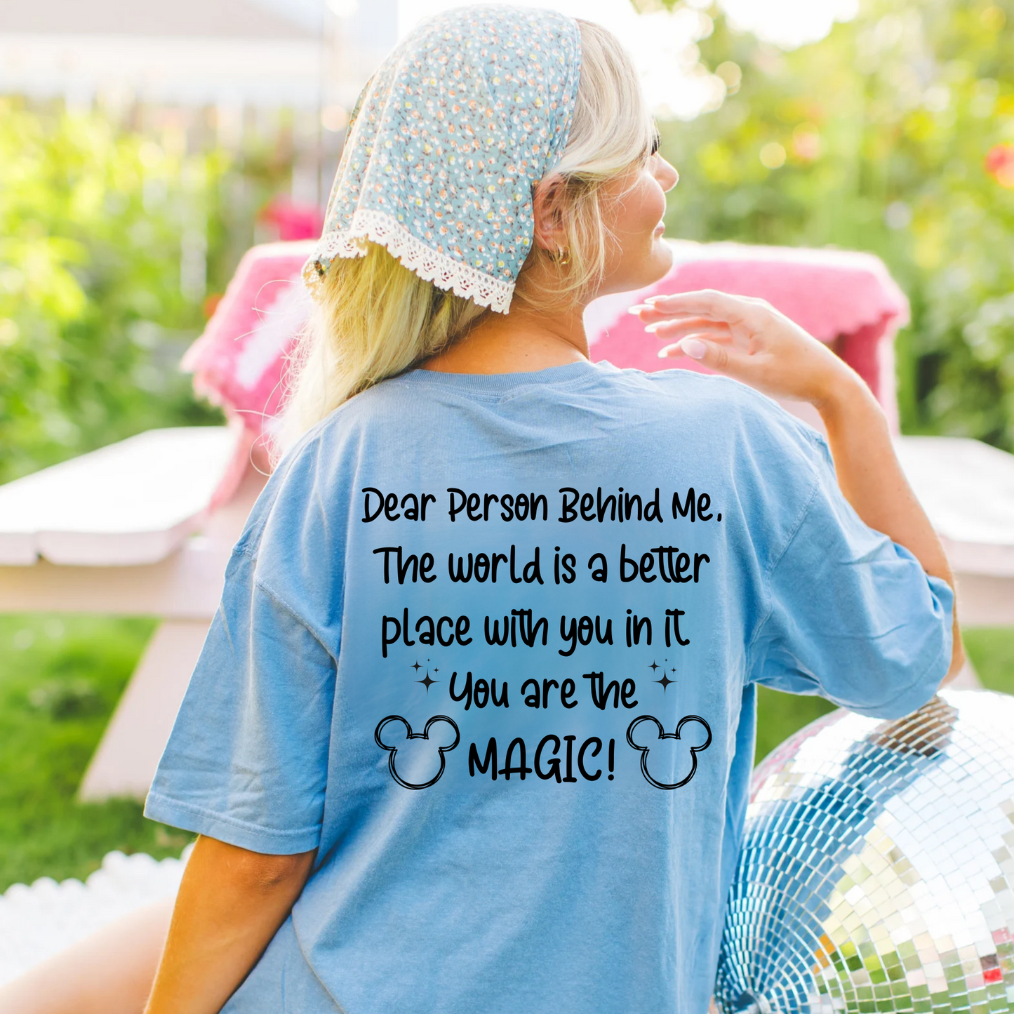 Person Behind Me You Are Magic Shirt