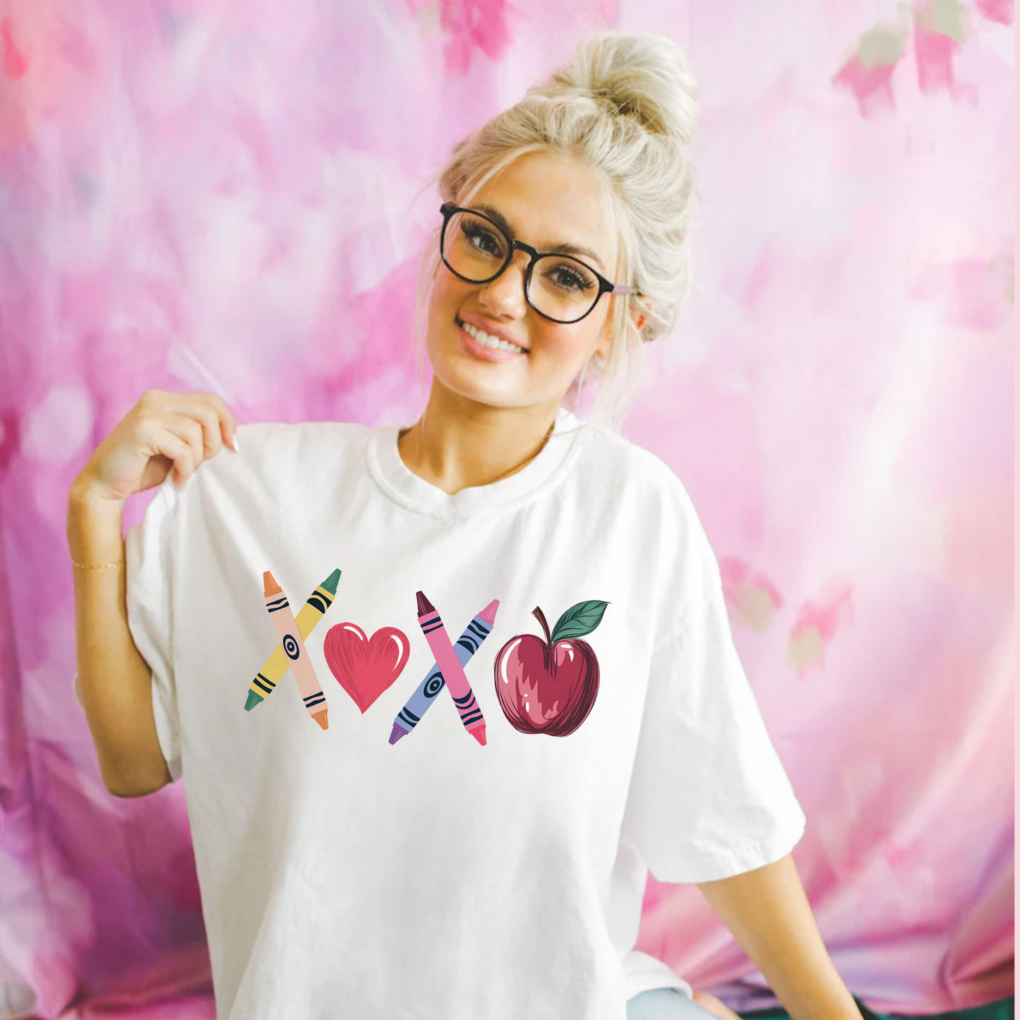 XOXO Valentine's Day Teacher Shirt