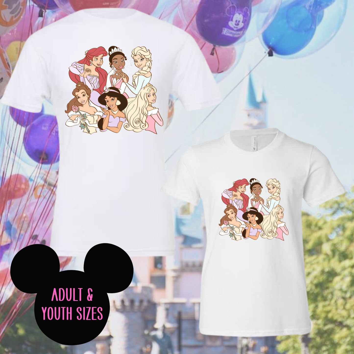 Princess Shirt for Adults and Youth
