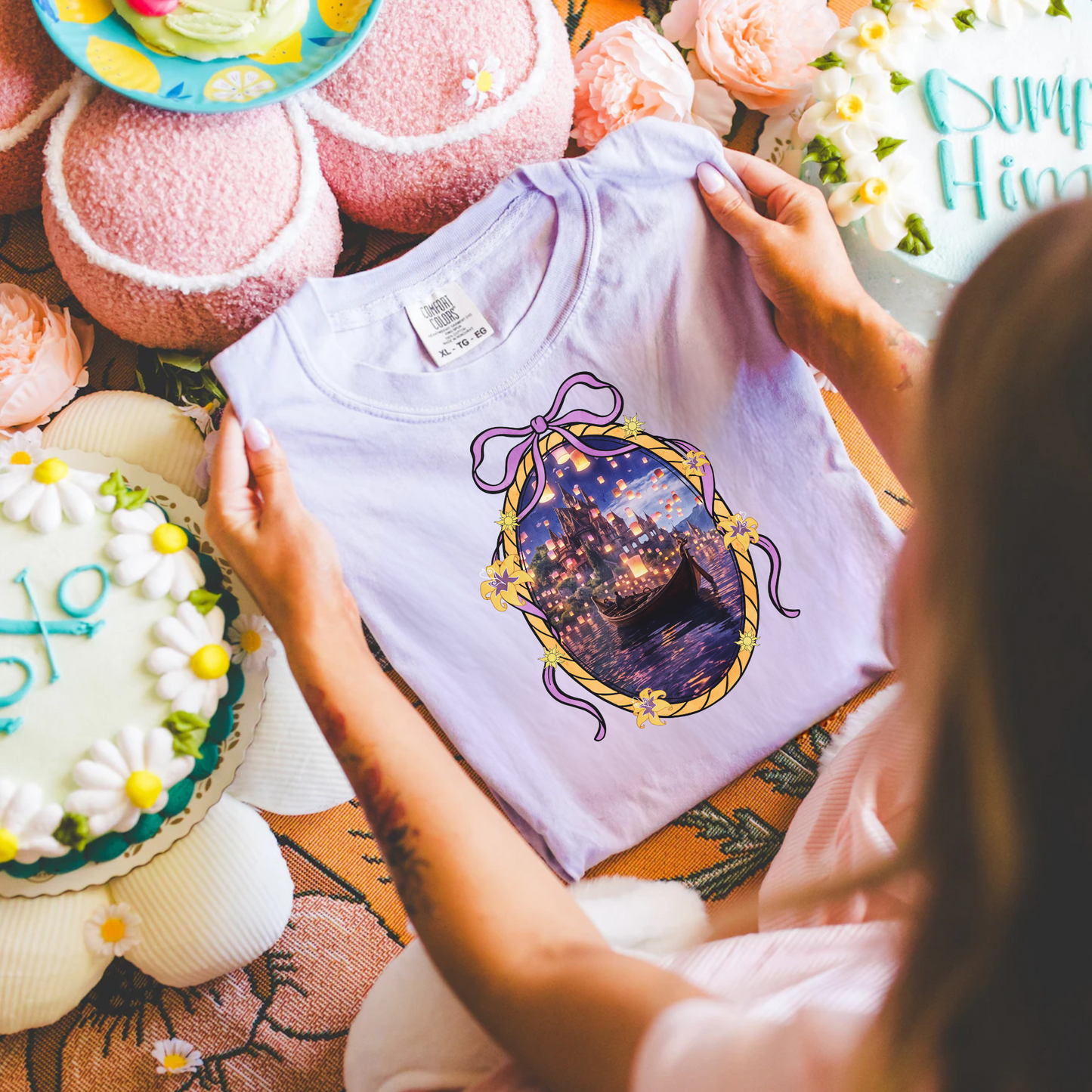 Punzie Castle Mirror Locket Shirt