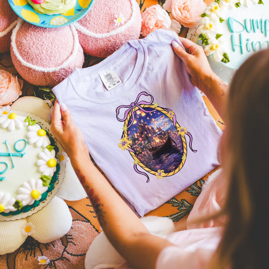 Punzie Castle Mirror Locket Shirt