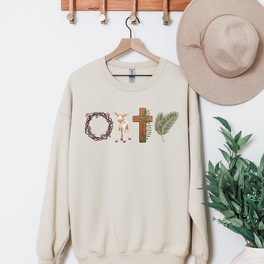Christian Easter Sweatshirt for Women