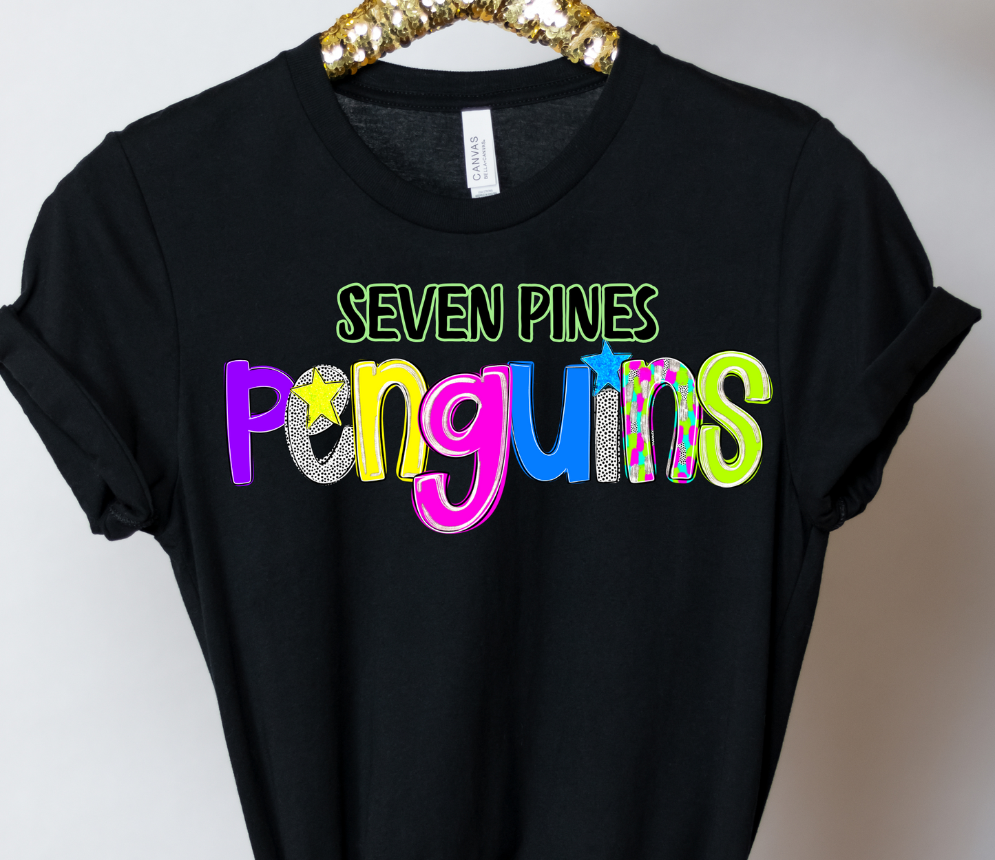 Seven Pines Elementary School Shirt Design 8