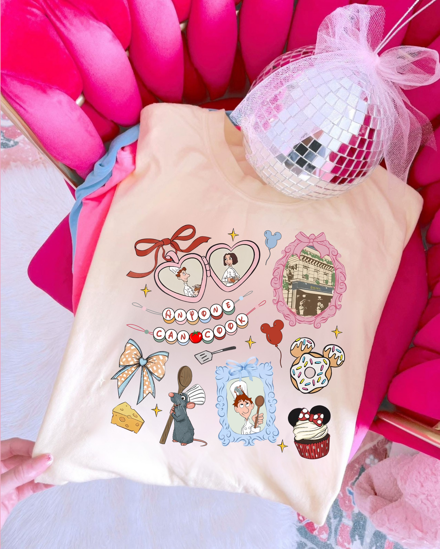 Cooking Rat Chef Coquette Shirt