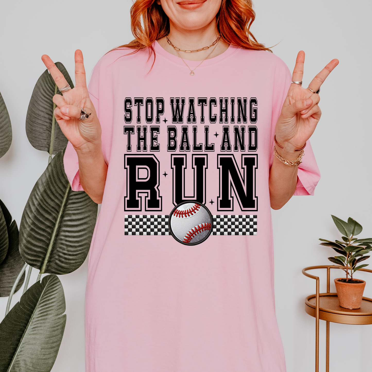 Stop Looking At The Ball and Run Shirt