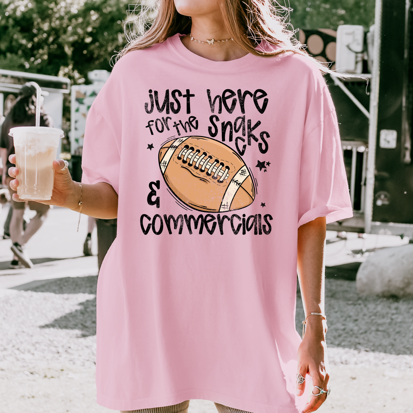 Snacks & Commercials | Funny Football Shirt