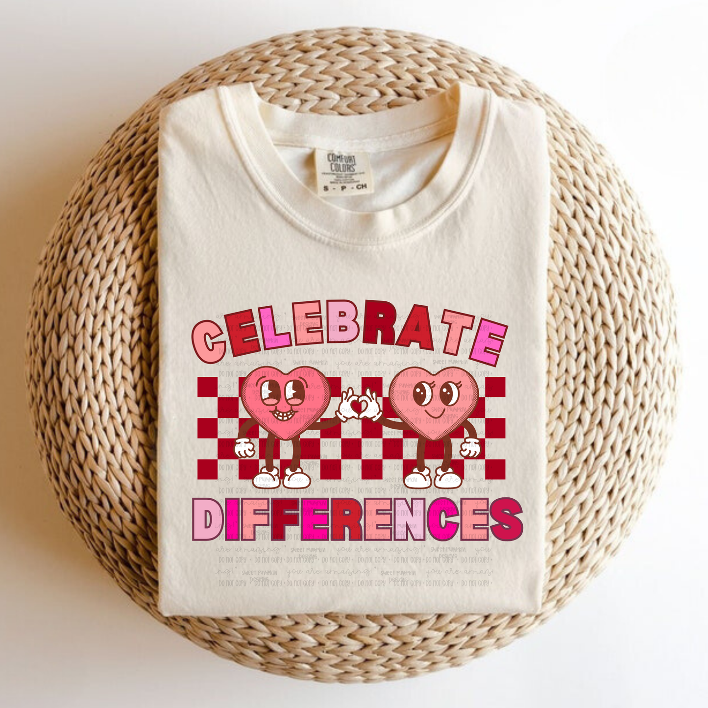 Celebrate Differences | Valentine's Day Teacher Shirt