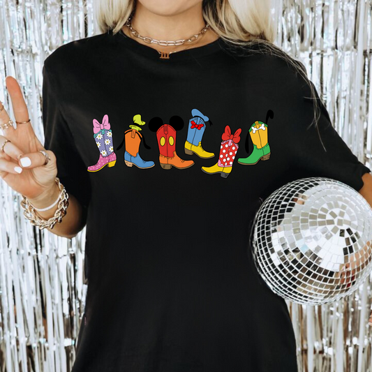 Fab 5 Cowboy Boots Shirt