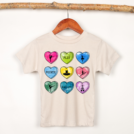 Dance Candy Heart Shirt | Valentine's Day Shirt for Kids