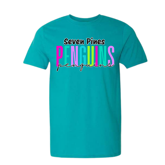 Seven Pines Elementary School Shirt Design 7