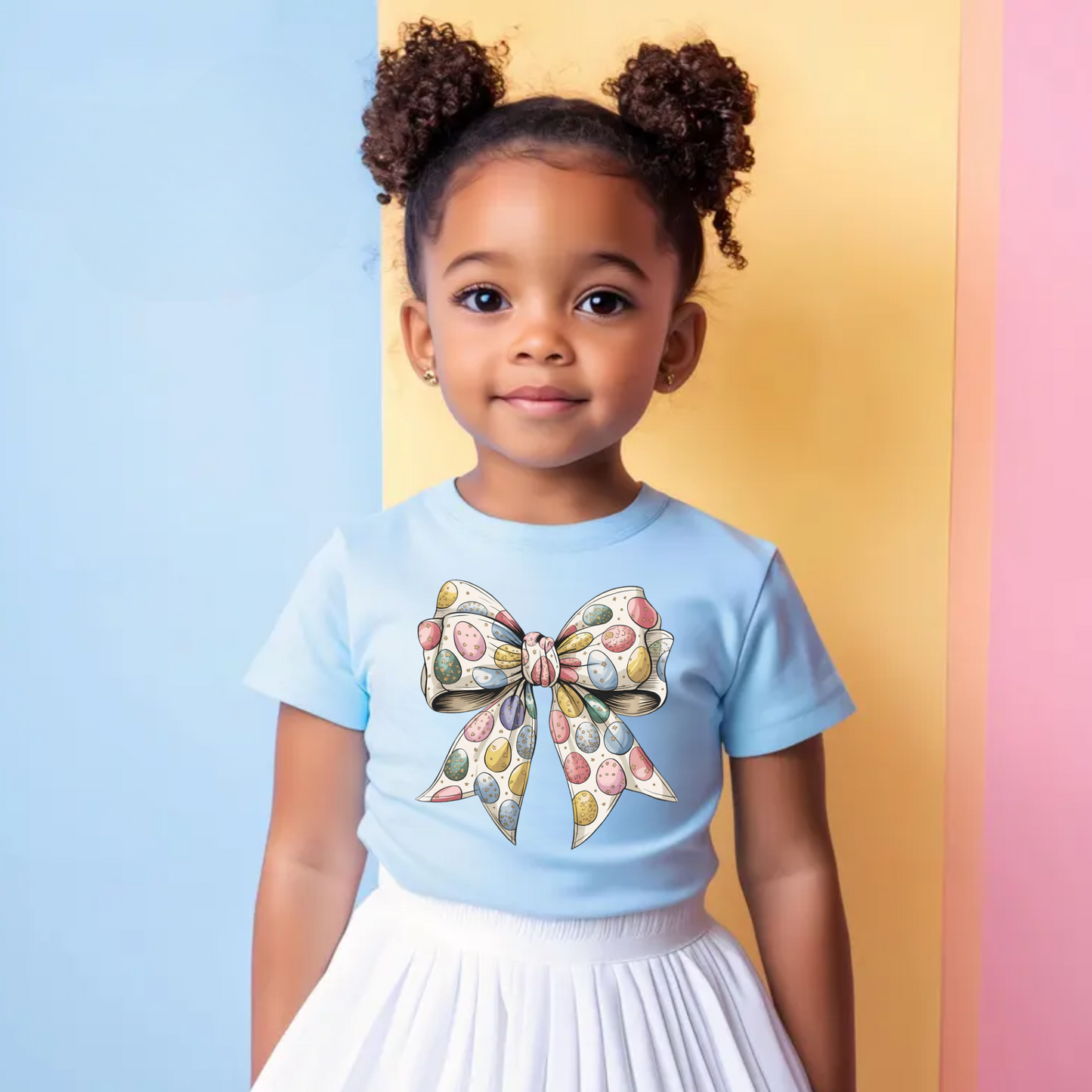 Easter Bow Shirt for Kids