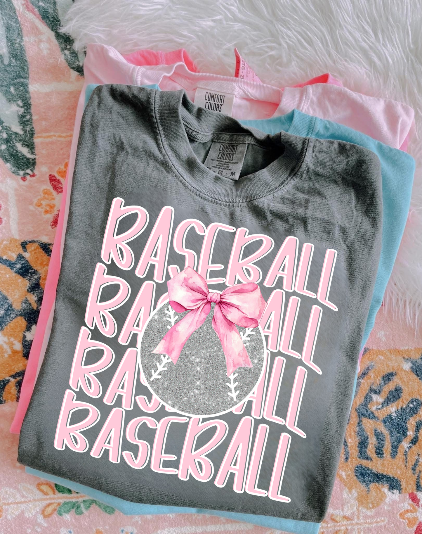Pink Baseball Shirt