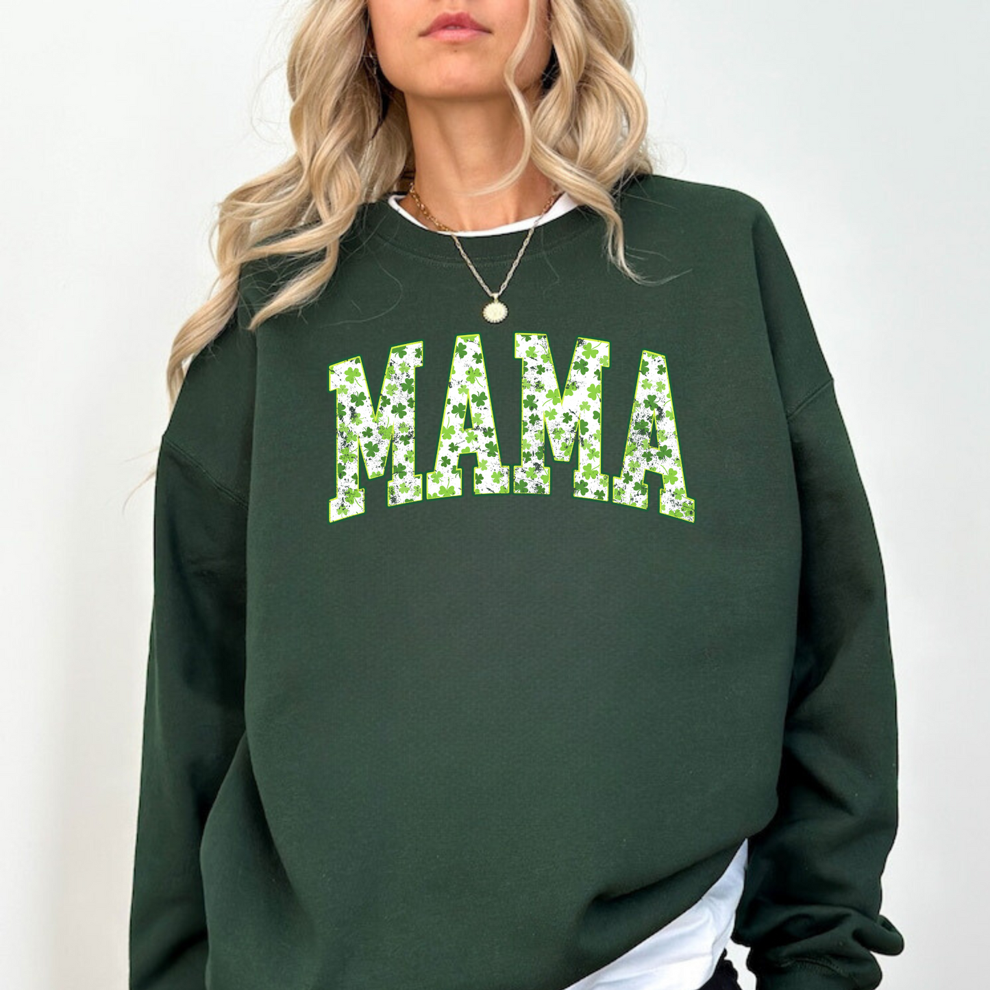St. Patrick's Day Mama Sweatshirt
