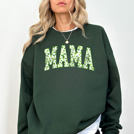St. Patrick's Day Mama Sweatshirt