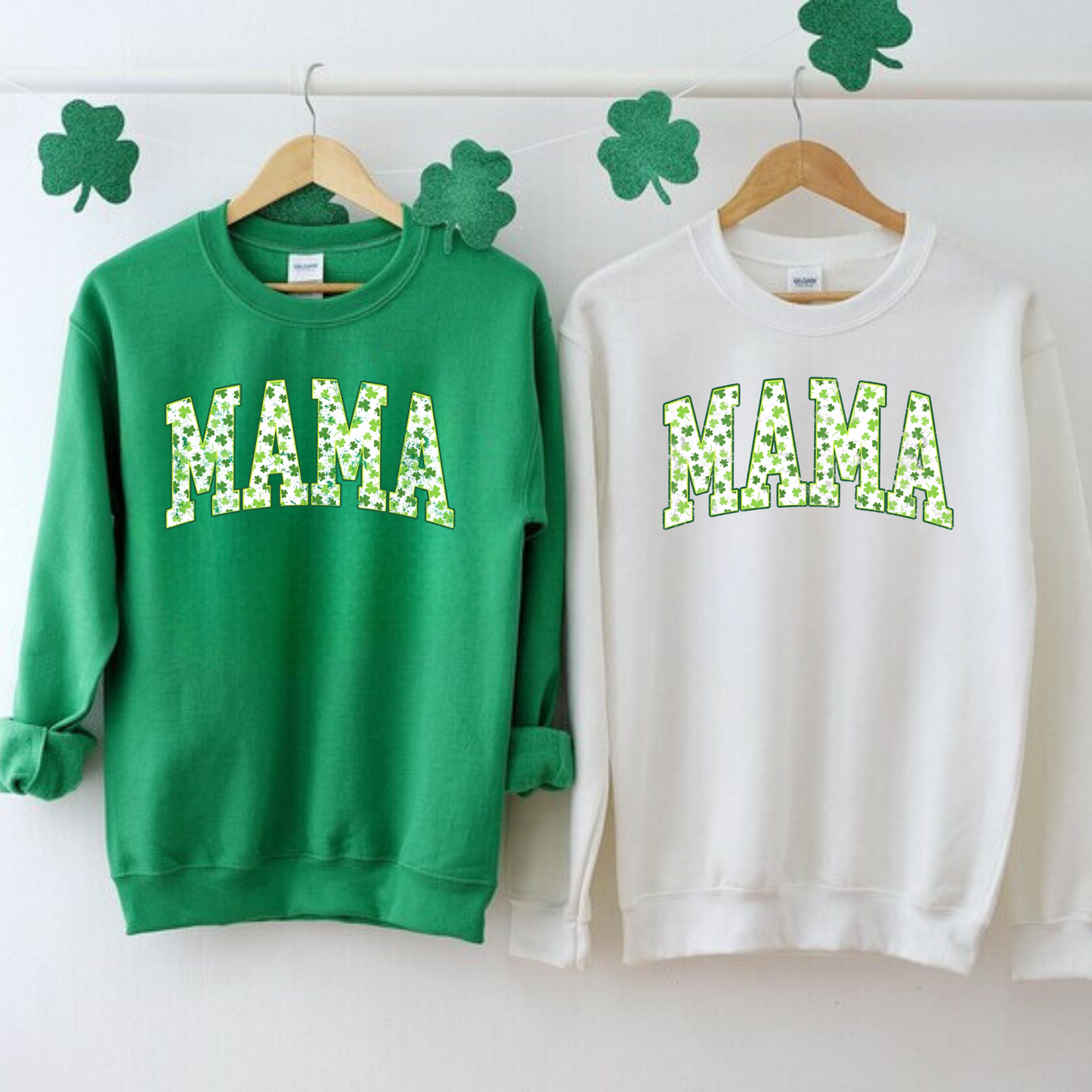 St. Patrick's Day Mama Sweatshirt