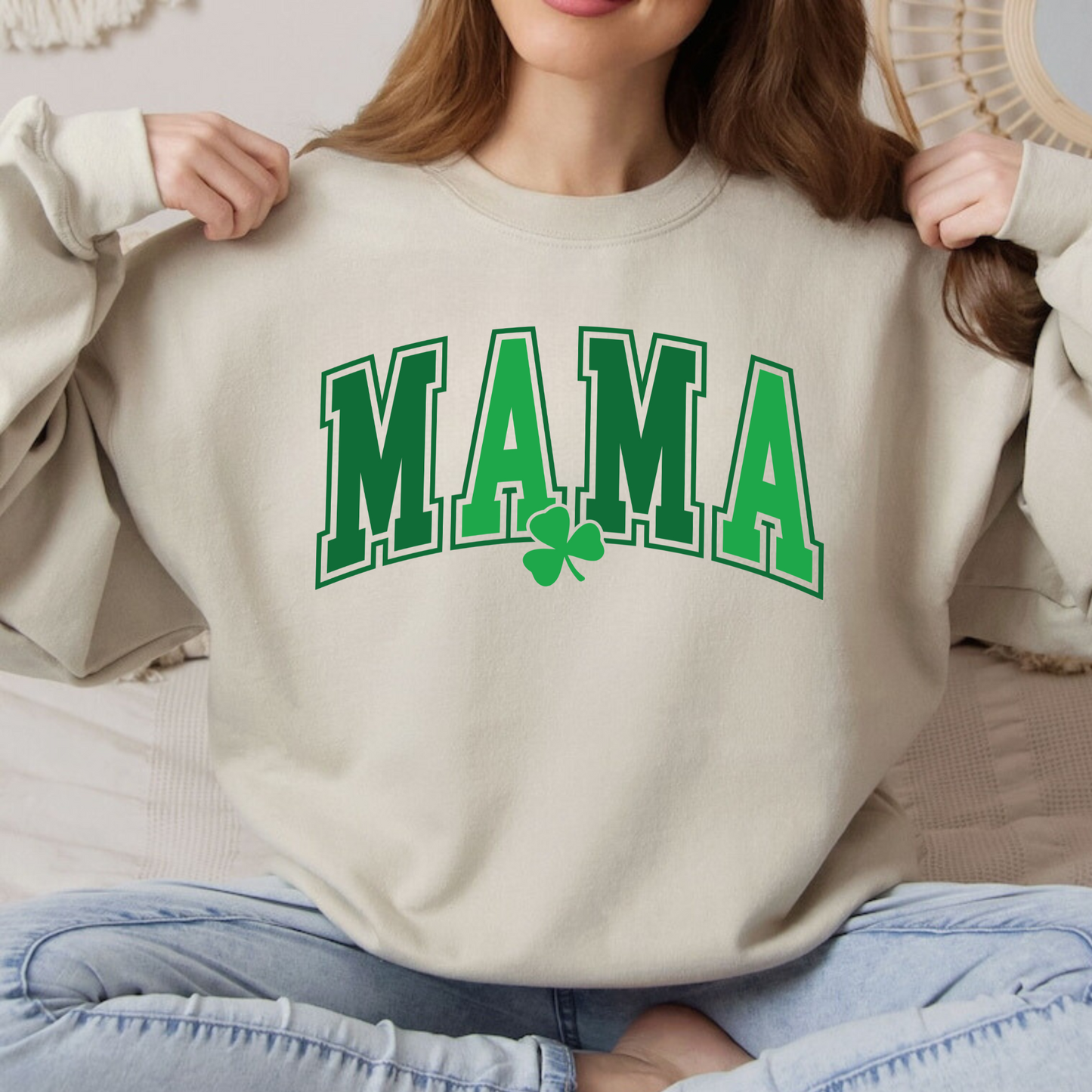 St. Patrick's Day Mama Sweatshirt