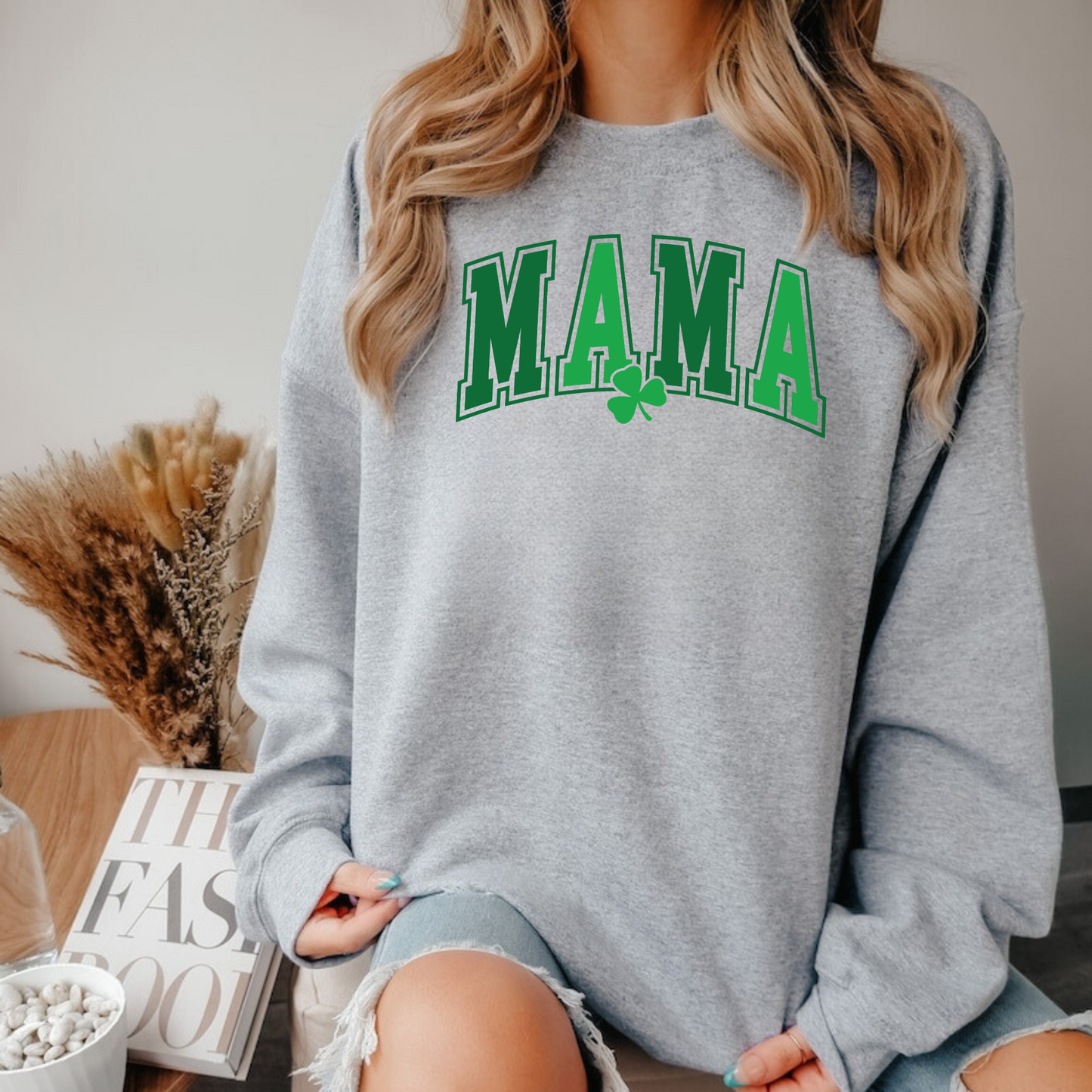 St. Patrick's Day Mama Sweatshirt