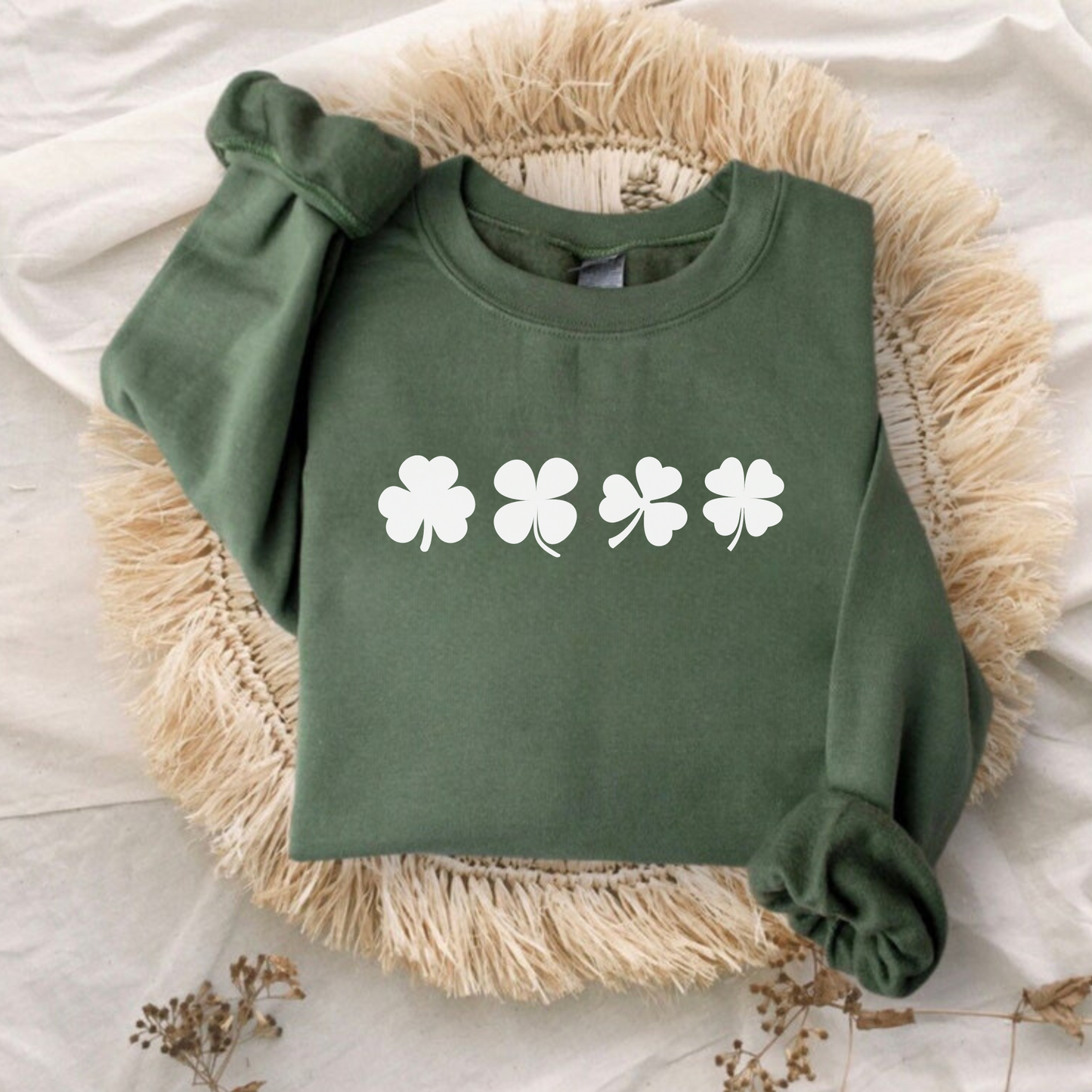 Shamrock St Patricks Day Sweatshirt for Women