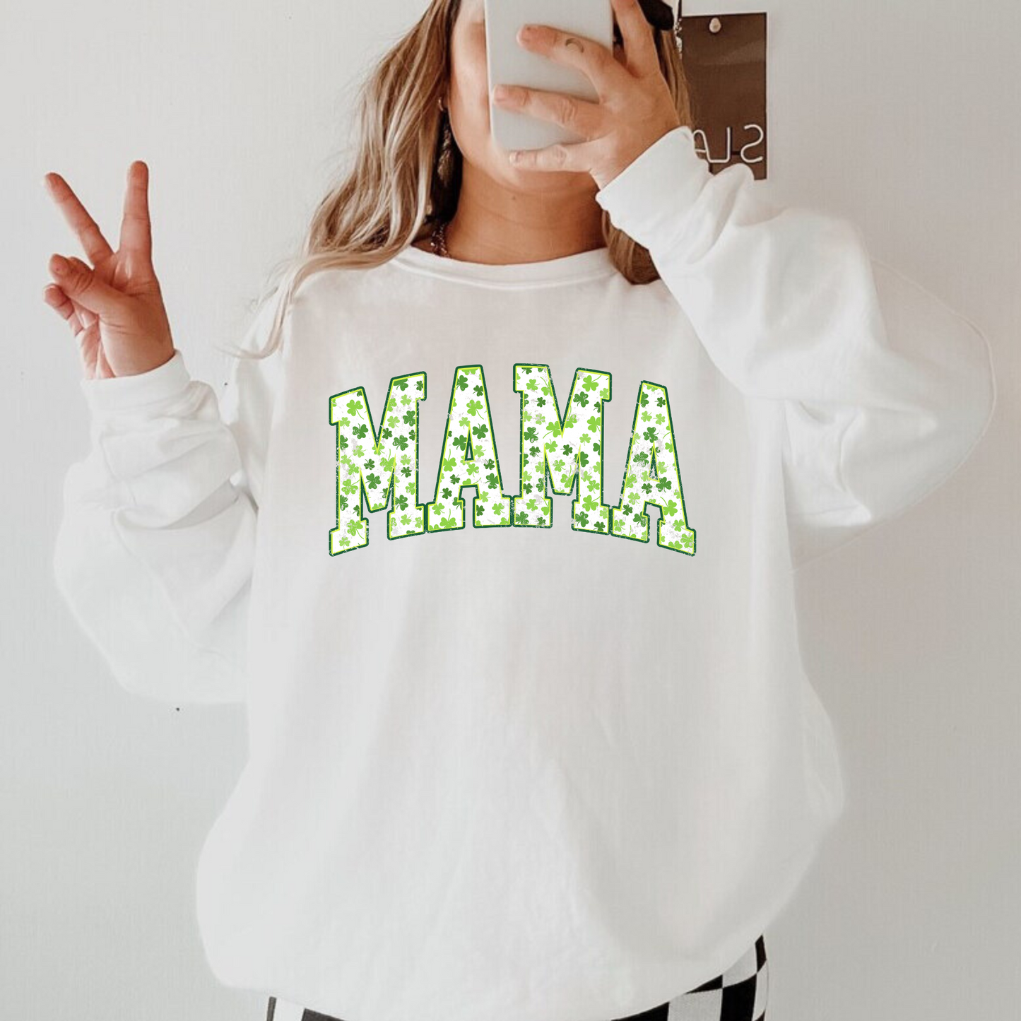 St. Patrick's Day Mama Sweatshirt
