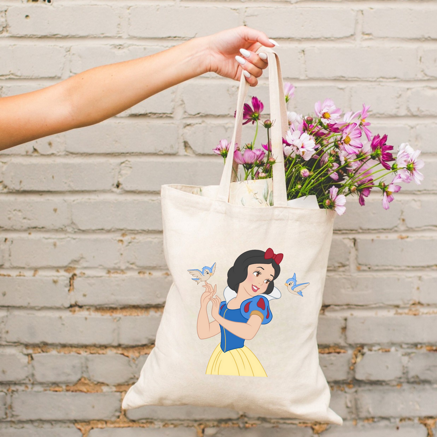 Princess Snow Tote Bag