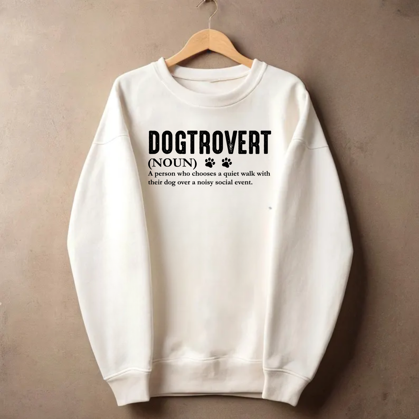 Dogtrovert Sweatshirt | Funny Dog Lover Shirt
