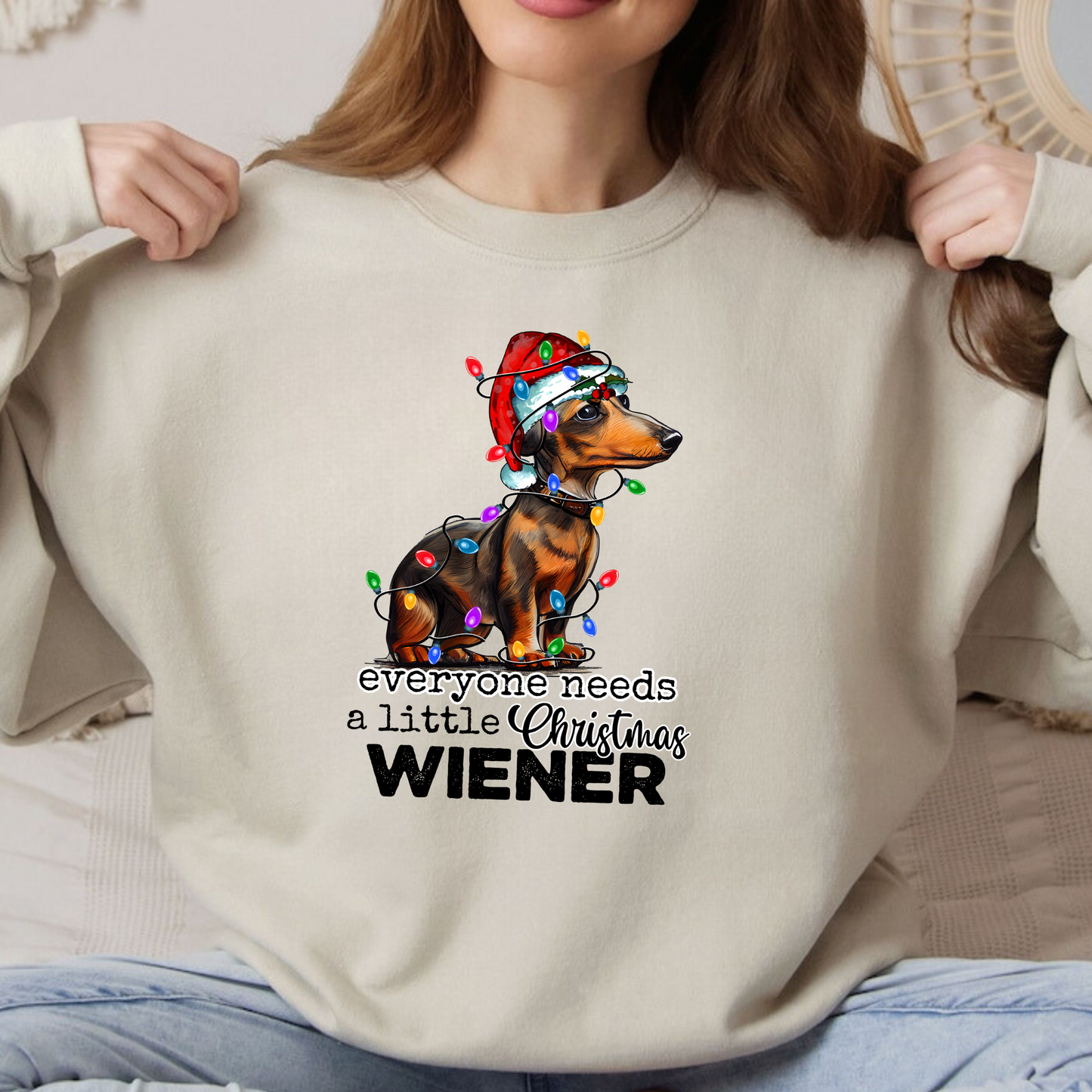 Funny Christmas Dog Sweathirt