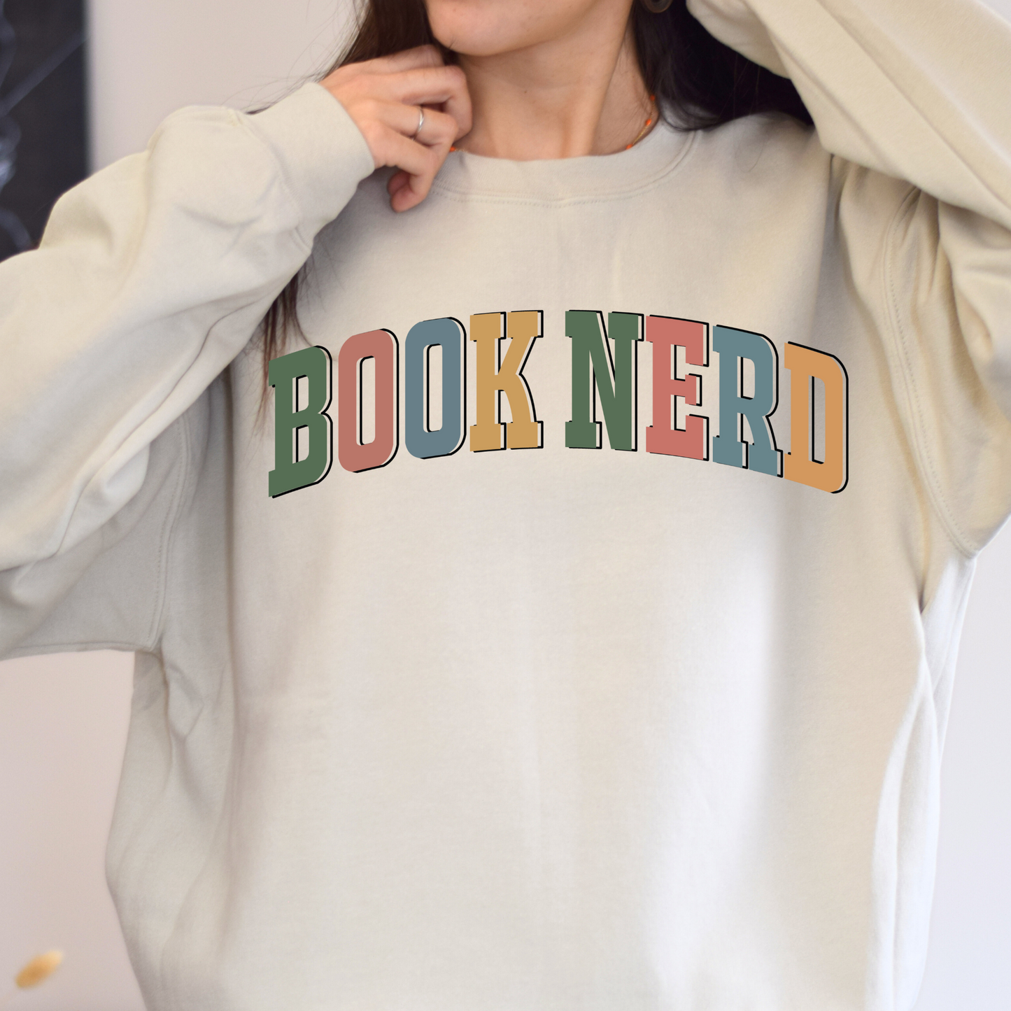 Book Nerd Sweatshirt | Book Lover Crewneck Sweatshirt