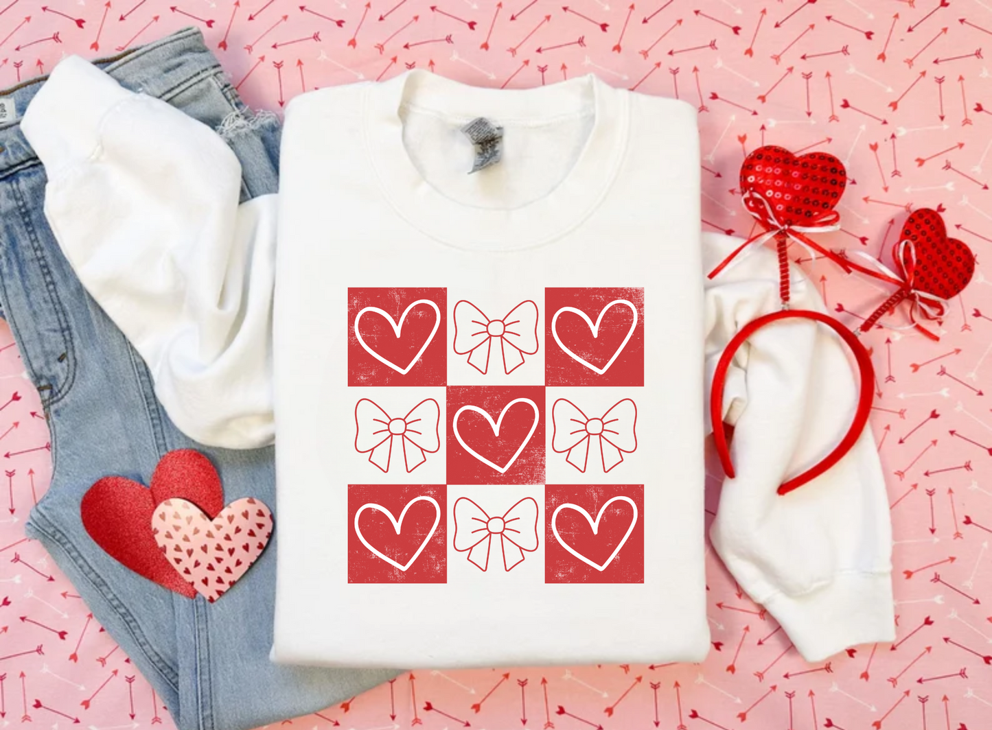 Valentine's Day Crewneck Sweatshirt
