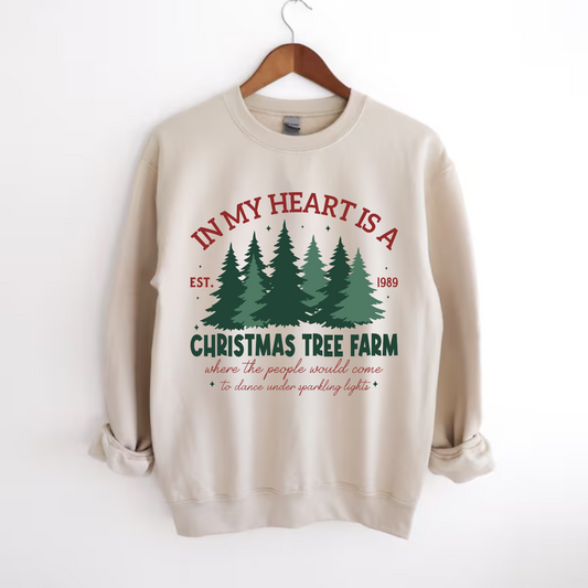Christmas Tree Farm Crewneck Sweatshirt