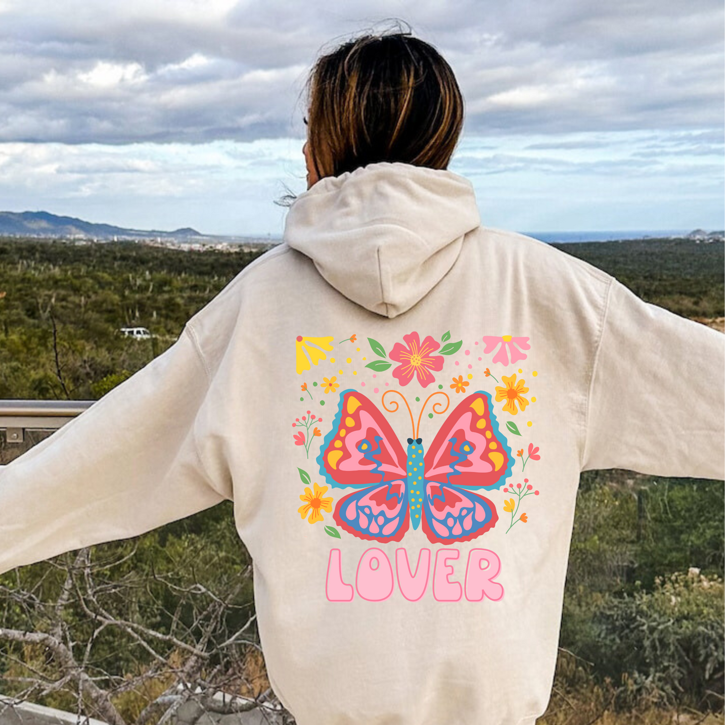 Lover Butterfly Hoodie
