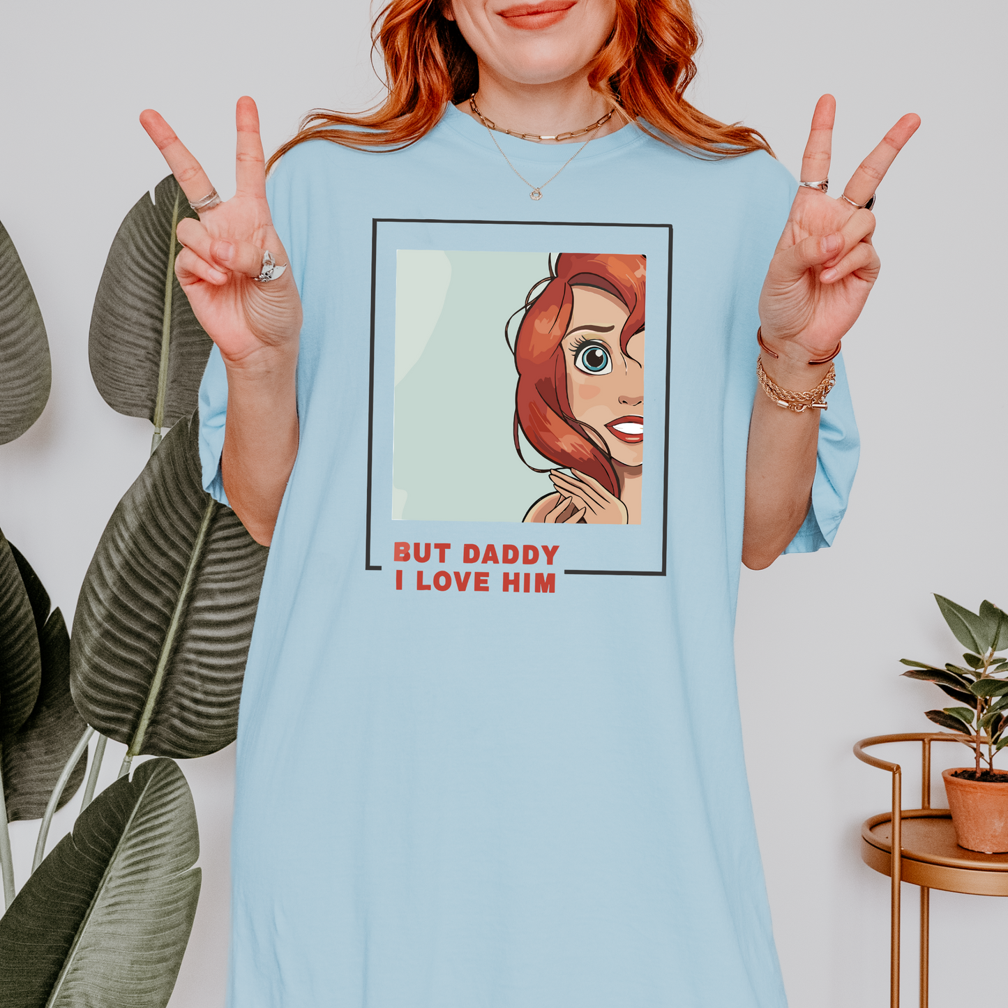 I Love Him Mermaid Shirt