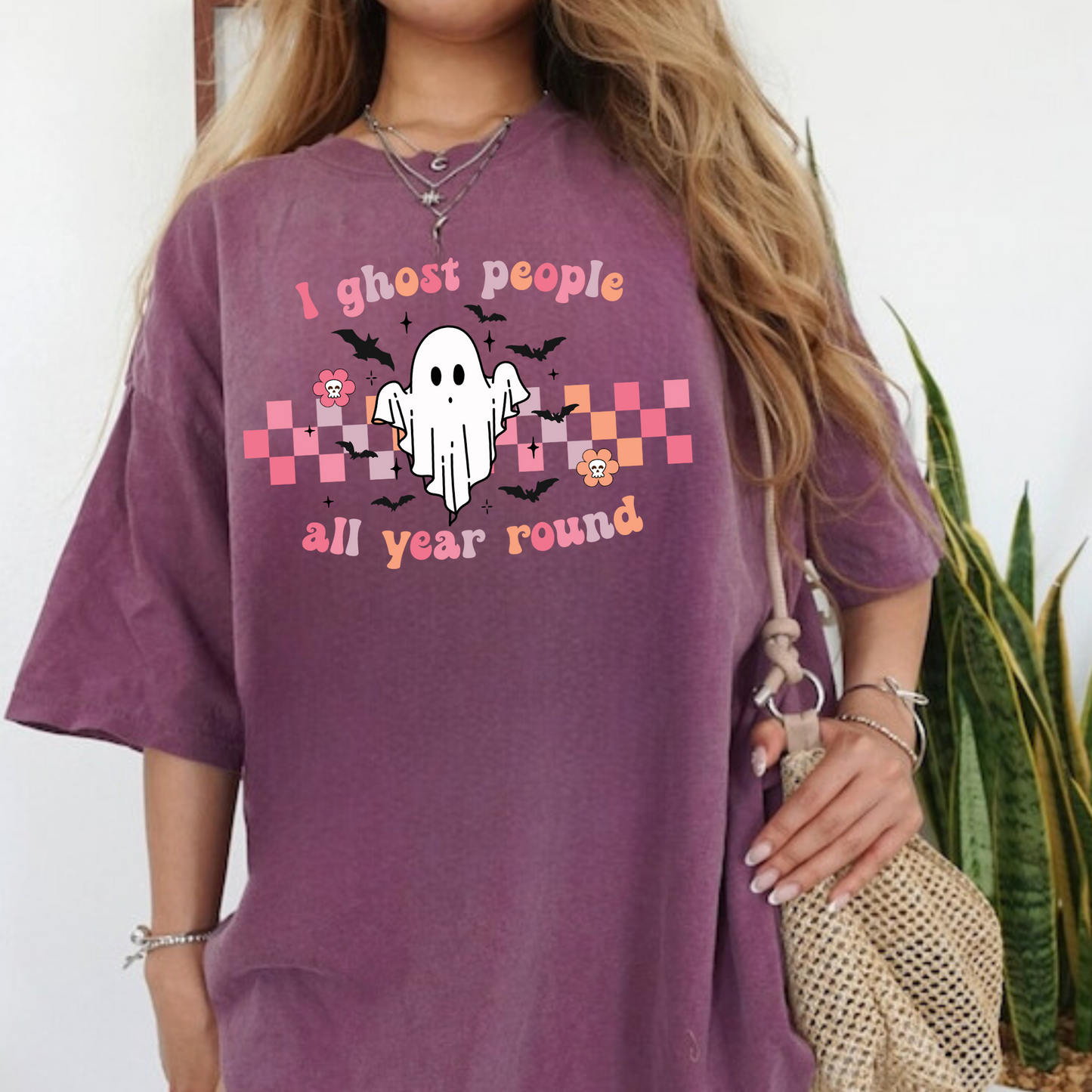 I Ghost People All Year Shirt Comfort Colors