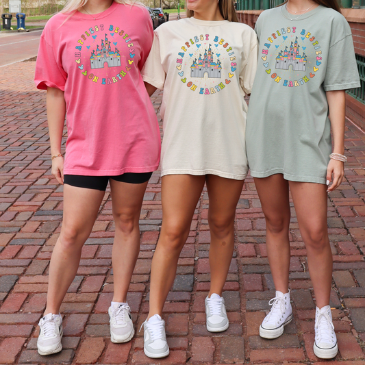 Happiest Besties on Earth Shirt Comfort Colors